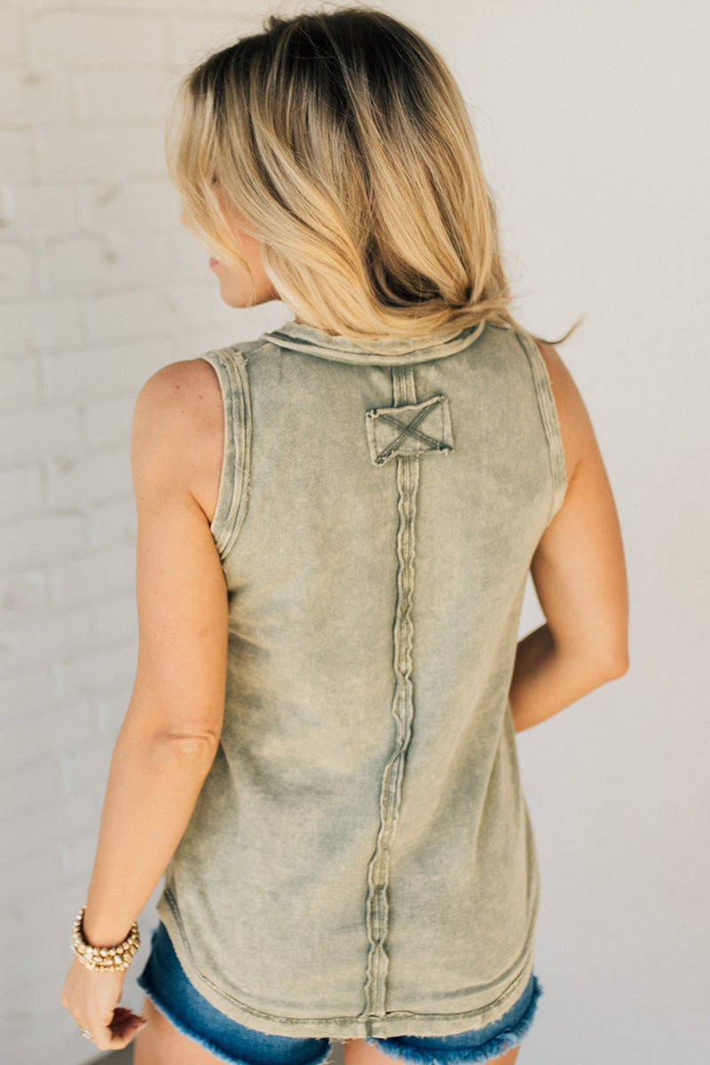 Henley-Tanktop – bequem und trendig