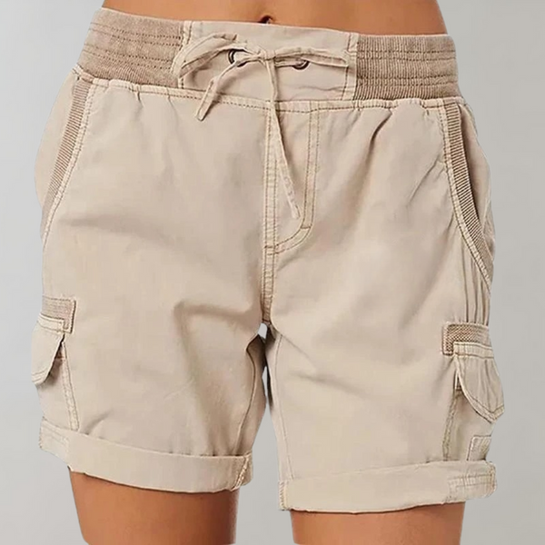 Dorthea - Damen-Shorts mit hoher Taille