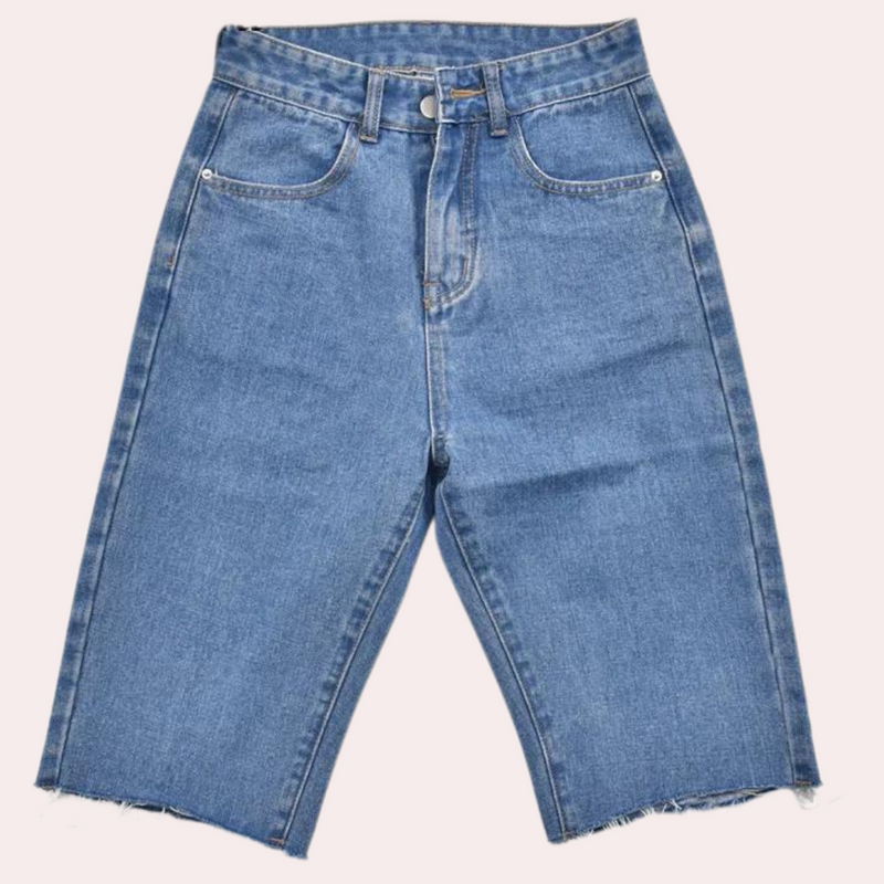 Dora - Lässige Damen-Shorts mit hoher Taille