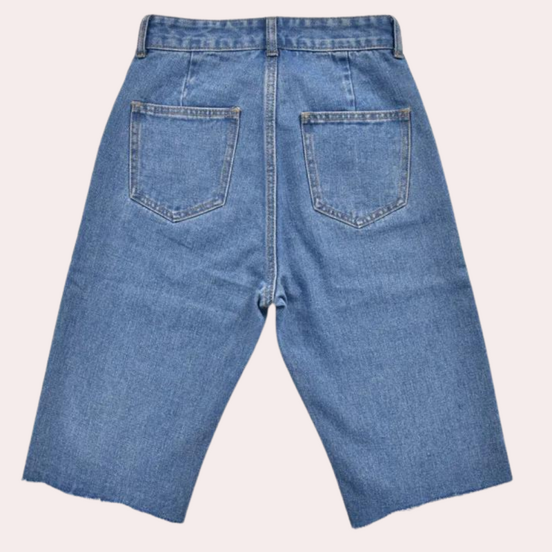 Dora - Lässige Damen-Shorts mit hoher Taille