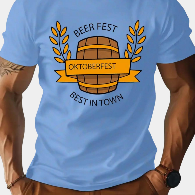 Aleksei - Oktoberfest T-Shirt für Herren