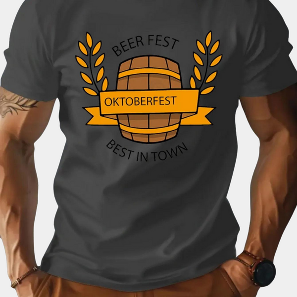 Aleksei - Oktoberfest T-Shirt für Herren