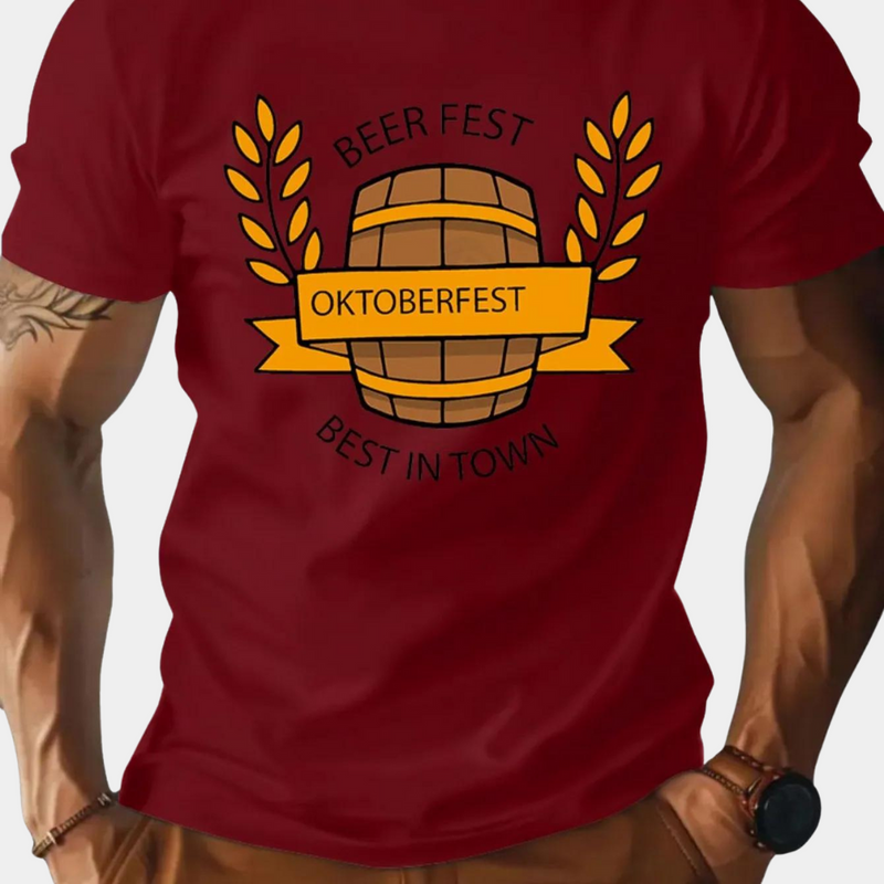 Aleksei - Oktoberfest T-Shirt für Herren