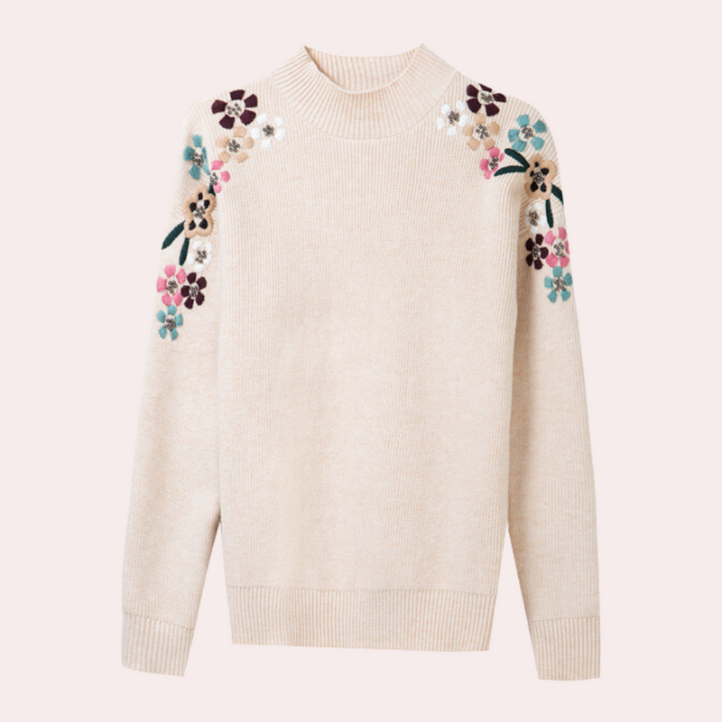 Devora - Stylischer Bloom Pullover für Frauen