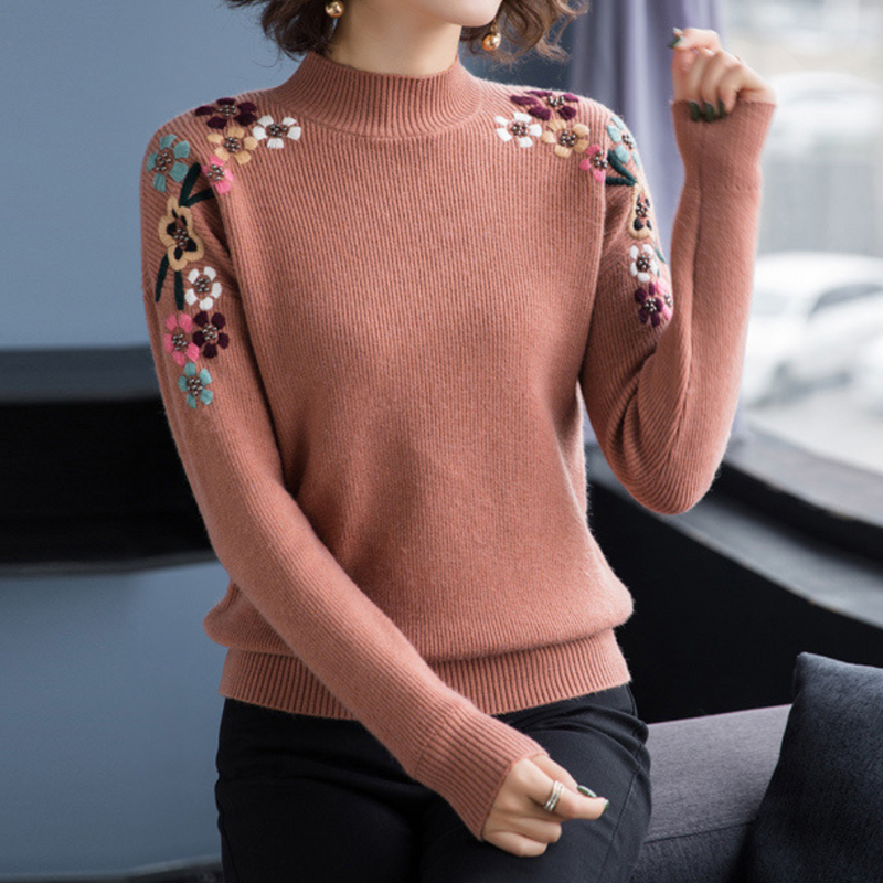 Devora - Stylischer Bloom Pullover für Frauen