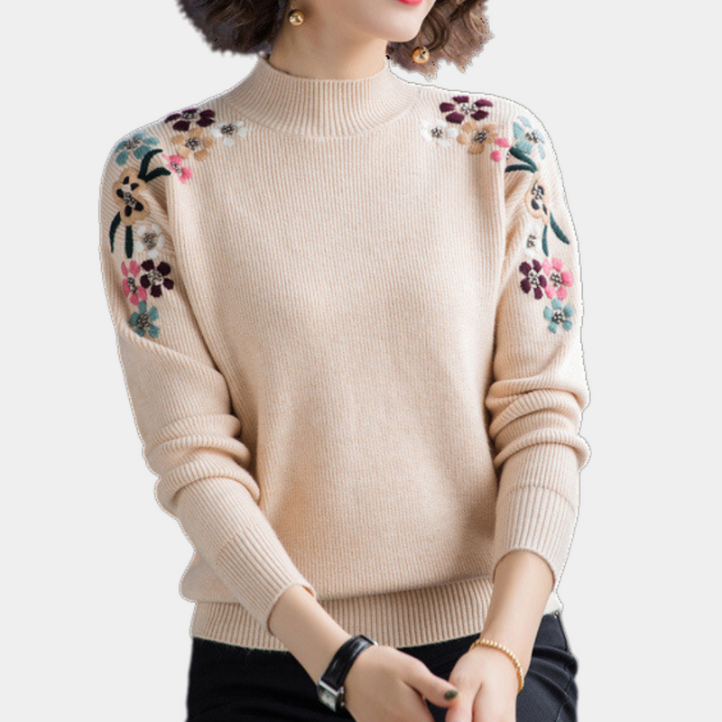 Devora - Stylischer Bloom Pullover für Frauen