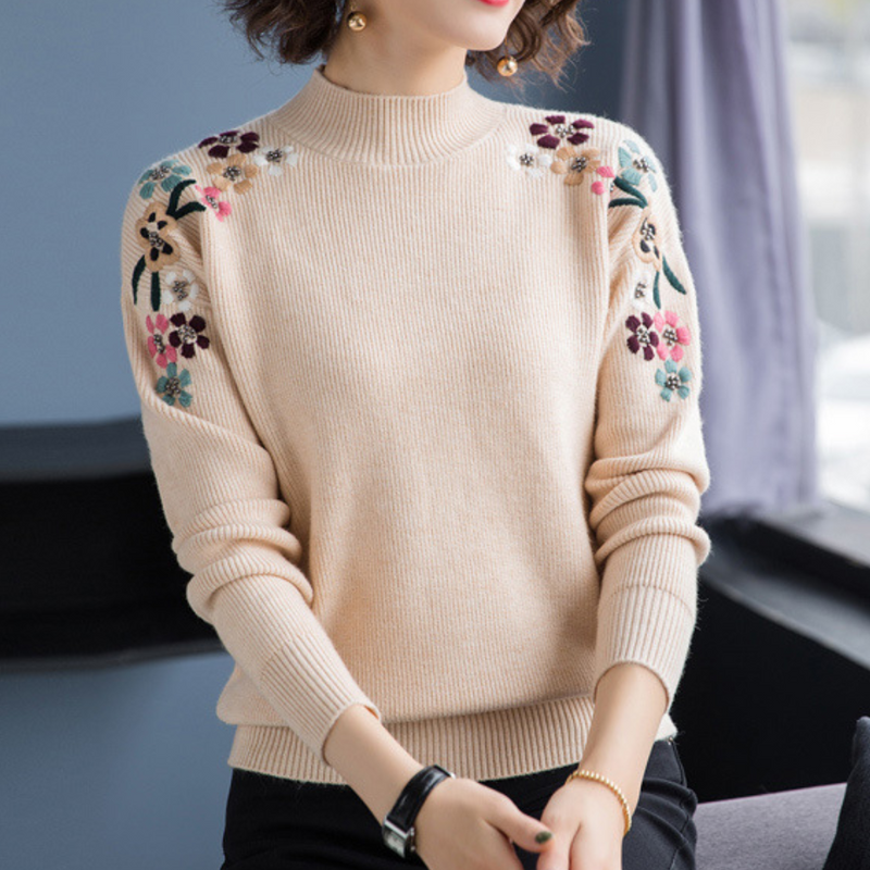 Devora - Stylischer Bloom Pullover für Frauen