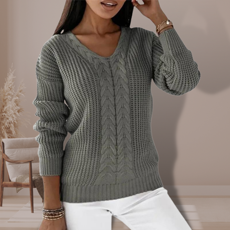 Helena - Klassischer und komfortabler Strickpullover