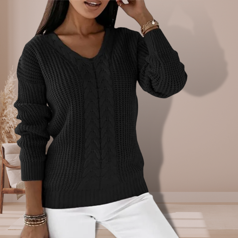 Helena - Klassischer und komfortabler Strickpullover