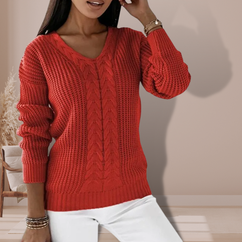 Helena - Klassischer und komfortabler Strickpullover