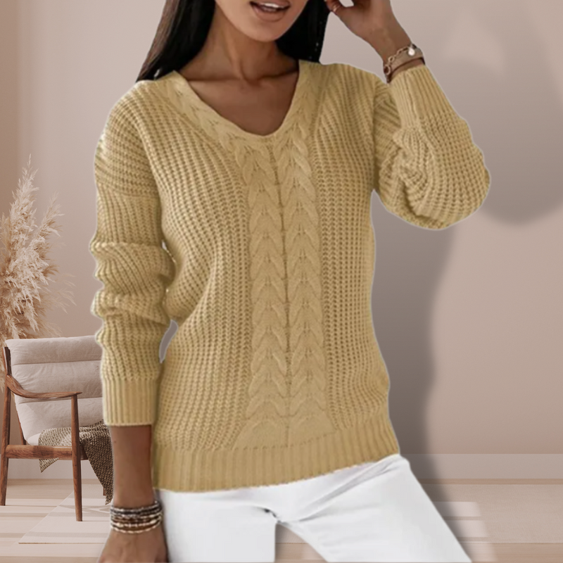 Helena - Klassischer und komfortabler Strickpullover