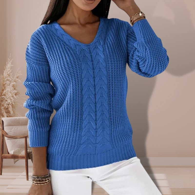 Helena - Klassischer und komfortabler Strickpullover