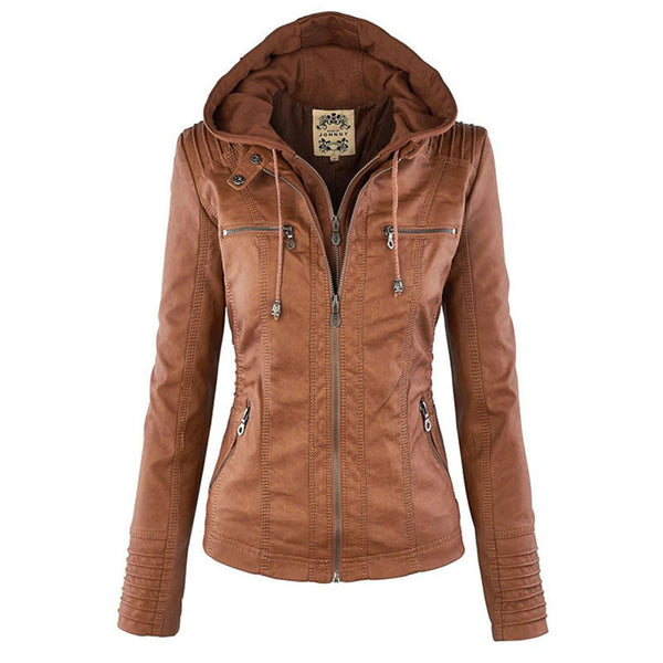 Elegante Damenjacke aus hochwertigem Leder