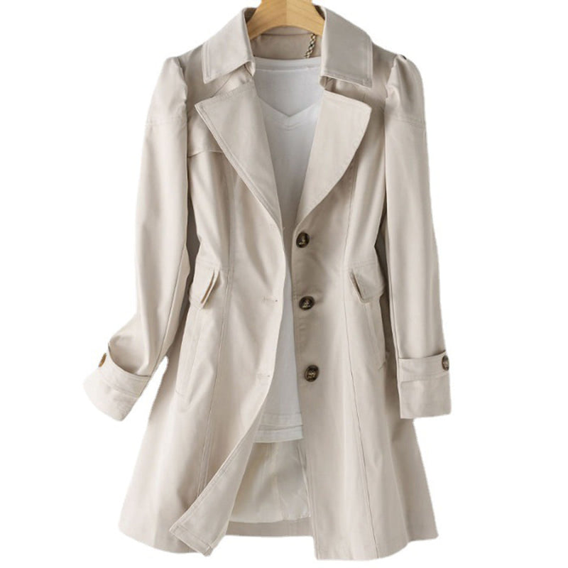 Elegante Lange Jacke für Damen