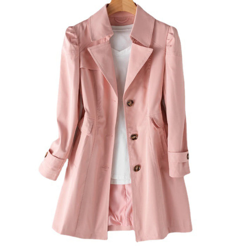 Elegante Lange Jacke für Damen