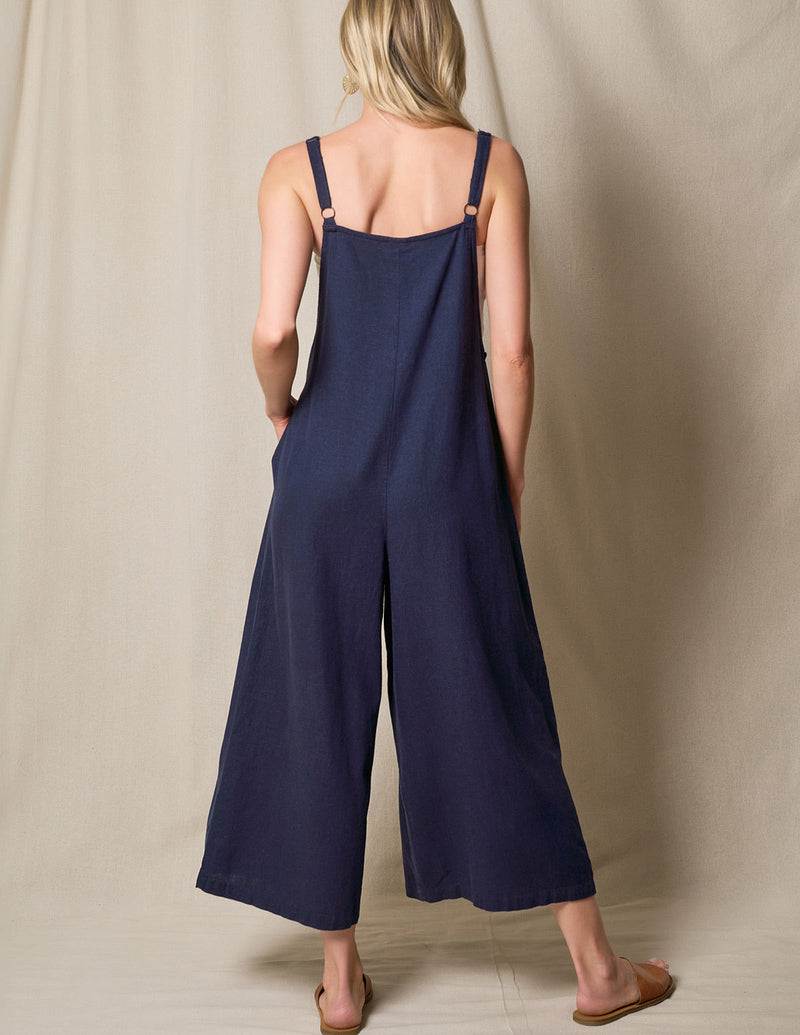 Jelena - Jumpsuit aus Leinen und Bambus