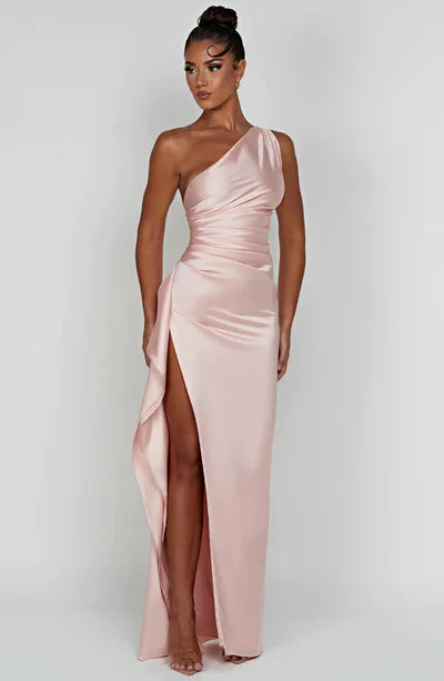 Eira - Maxikleid aus luxuriösem Satin