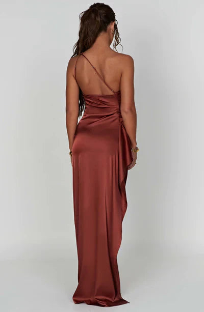 Eira - Maxikleid aus luxuriösem Satin