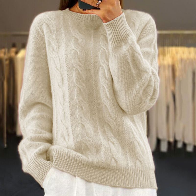 Erna - Bequemer Strickpullover mit elegantem Stil