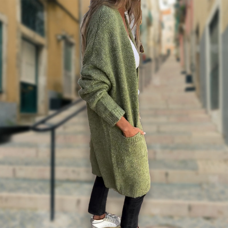 Elegante und weiche Strickjacke